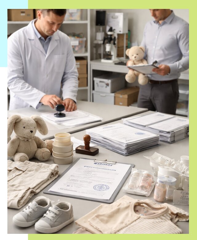 Сертификация детских товаров в Волгодонске от 16415 р. | Алешин-Вгн