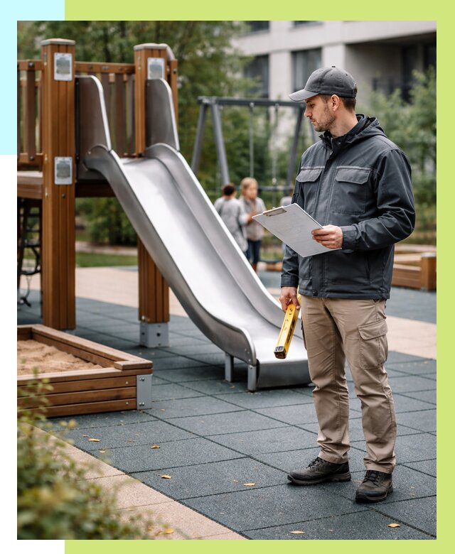 Сертификация детских площадок в Волгодонске от 27358 р. | Алешин-Вгн