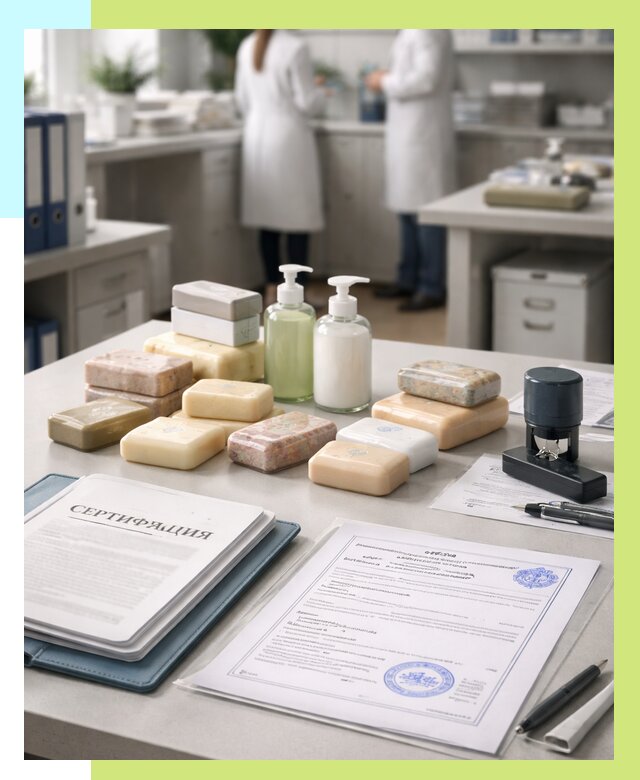 Сертификация мыла и сертификат на мыло в Волгодонске от 13132 | Алешин-Вгн