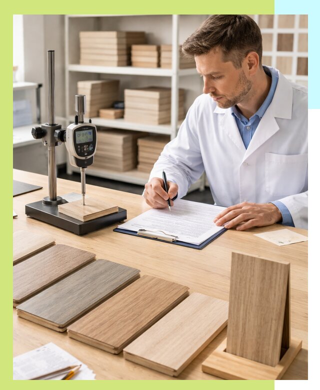 Сертификация ламината с испытаниями и оформлением документов в Волгодонске