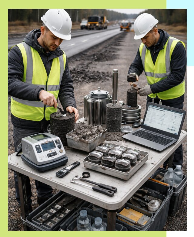 Сертификация асфальта: испытания и подтверждение в Волгодонске