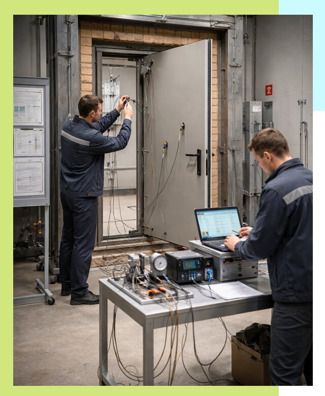 Сертификация противопожарных дверей в Волгодонске по ГОСТ и ТР