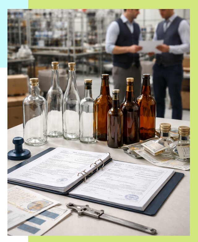 Сертификация стеклянных бутылок в Волгодонске от 27358 р. | Алешин-Вгн