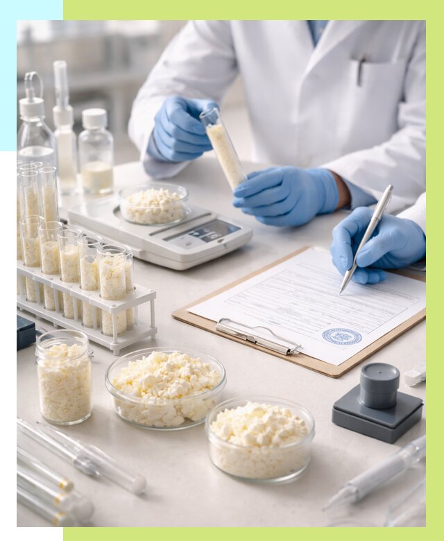 Сертификация творога в Волгодонске от 13132 р. под ключ | Алешин-Вгн