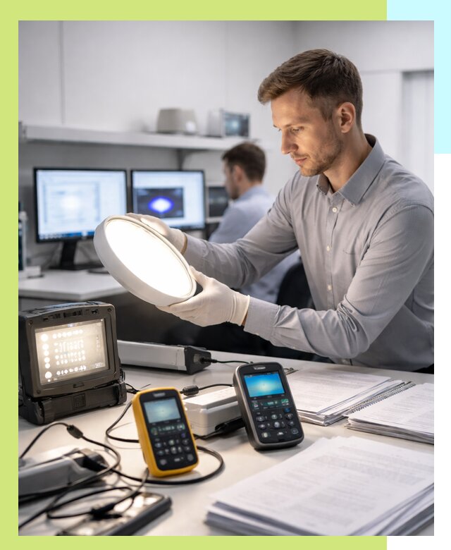 Сертификация светильников в Волгодонске: испытания и оформление