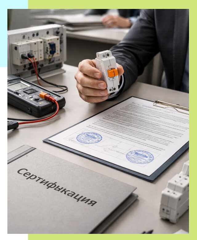 Сертификация выключателей под ключ в Волгодонске от 16415 р. | Алешин-Вгн