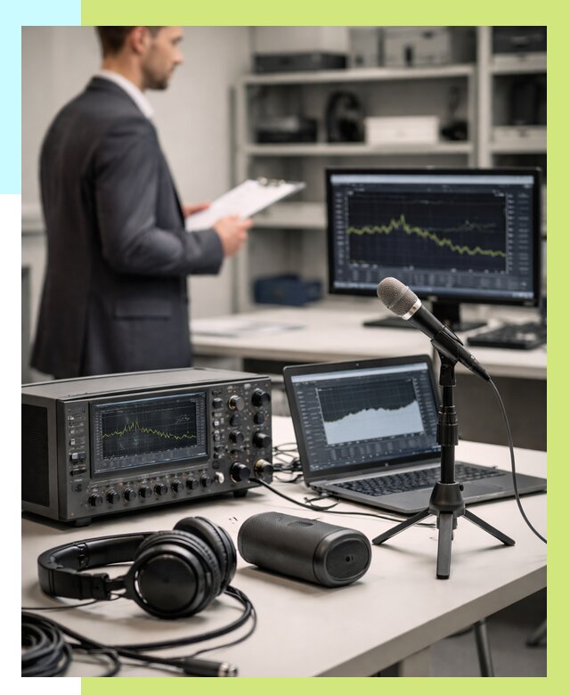 Сертификация аудиотехники в Волгодонске от 16415 р., Алешин-Вгн