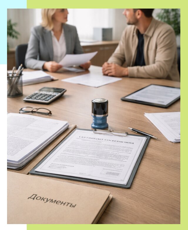 Сертификат соответствия на продукцию в Волгодонске от 16415 р.|Алешин-Вгн