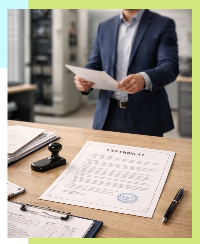 Сертификат на оборудование в Волгодонске от 16415 р. | Алешин-Вгн