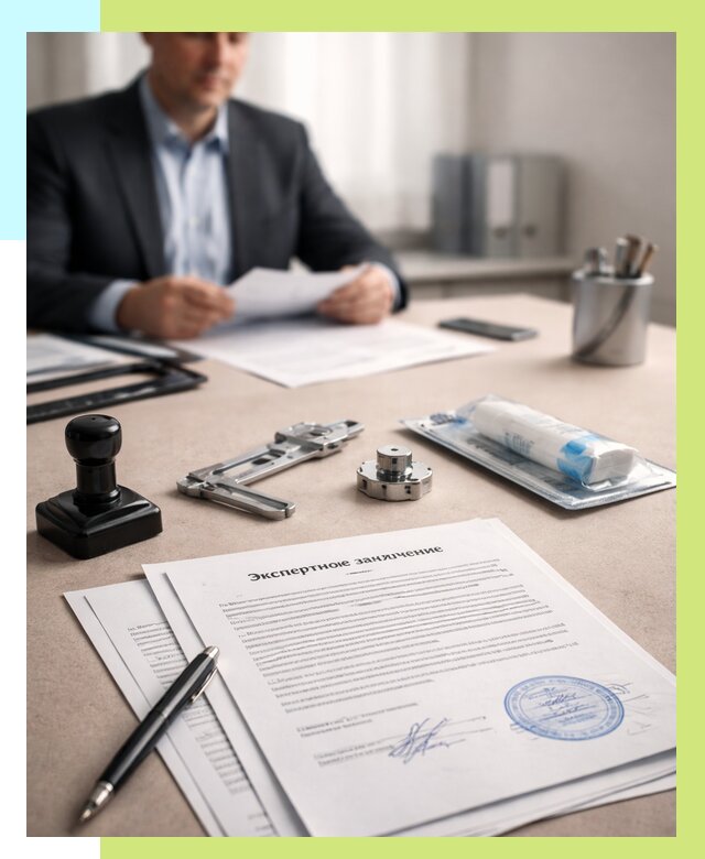 Экспертное заключение на продукцию в Волгодонске от 9302 р. | Алешин-Вгн