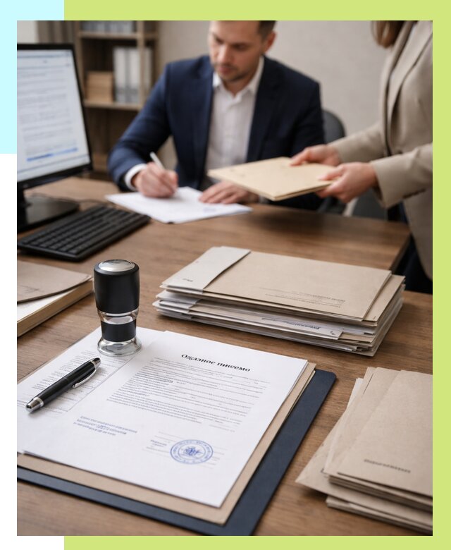 Отказное письмо для таможни в Волгодонске от 3283 р, Алешин-Вгн