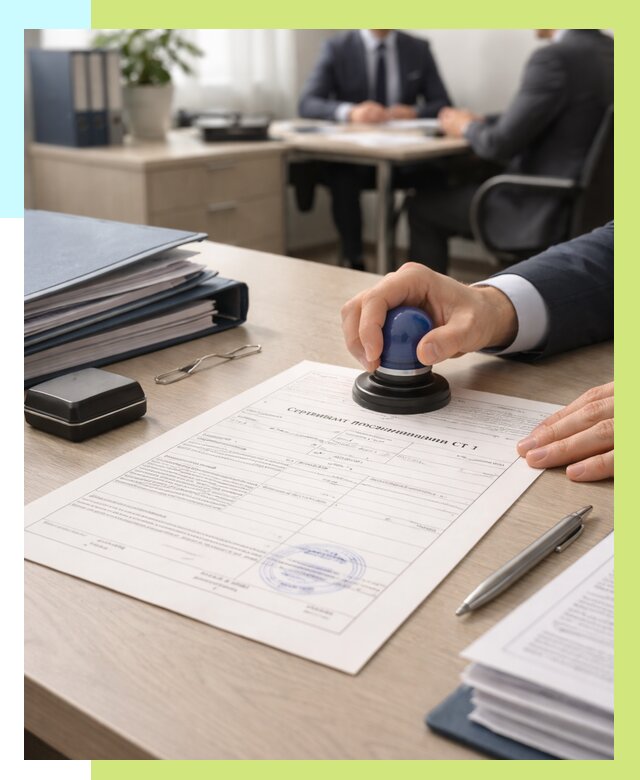 Сертификат происхождения СТ 1 в Волгодонске от 4924 р. | Алешин-Вгн