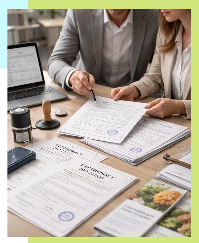 Сертификат ISO 22000 в Волгодонске от 43772 р. под ключ | Алешин-Вгн