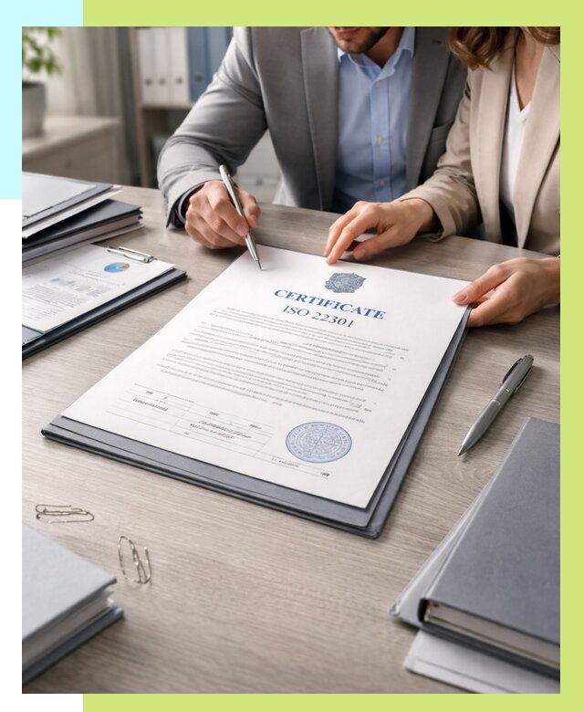 Сертификат ISO 22301 в Волгодонске от 49244 р. | Алешин-Вгн срочно